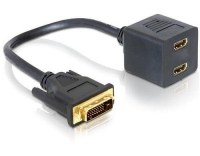 Delock Monitorsplitter DVI-D zu 2xHDMI