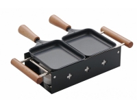 TTM Teelicht-Raclette Twiny Cheese noir