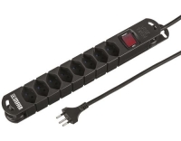 STEBA VARIABL 8xT13, mit Schalter, 5m, sw