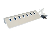 exSys EX-1137, 7x USB 3.0, Metall,