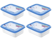 Rotho Gefrierdosen Set Domino Dekor