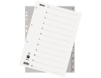 Biella RegisterVollformat aus Kunststoff