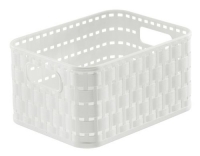 Rotho Korb A6 Country 2 Liter weiss