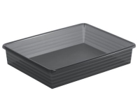 Rotho Formatkörbchen A4 Linus anthrazit