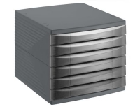 Rotho Bürobox 6 Schübe geschl. Quadra