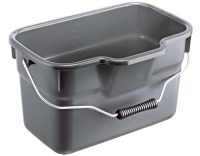 Rotho Eimer eckig Basic 12 Liter anthrazit