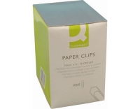 Connect Büroklammern 32 mm lang, vernickelt