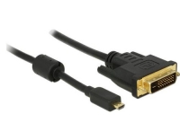 Delock Micro HDMI-D - DVI-D, 2m