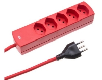 Textil-Steckdosenleisten MaxTex 5x T13