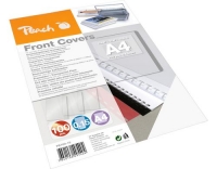 Peach Einbanddeckel durchsichtig