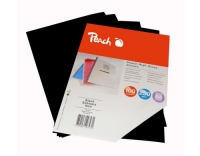 Peach Einbanddeckel schwarz