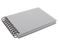 Kunst + Papier Skizzenbuch, grau