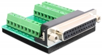 Delock Terminalblock DB25 Buchse