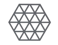 Zone Untersetzer Triangle grau