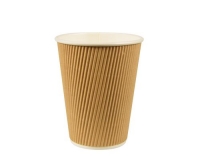 Papstar Papp-Trinkbecher 0.3 Liter Ripple