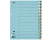 Biella Register Karton A4 1-52, 4Loch