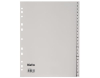 Biella Register Polypropylen A4 A-Z, 4Loch