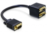 Monitor Splitter VGA-St. zu 2xVGA-Bu