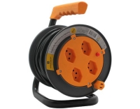 Kabelrolle 15 m, 4x T13 Steckdose, organe