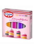 Dr. Oetker Lebensmittelfarben RVSO