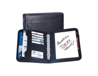 Wedo Collegemappe Kunstleder schwarz A5