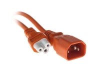 Anschlusskabel C14 / C5 2.0 m orange