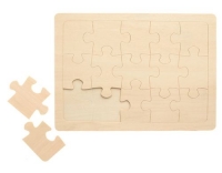 Glorex Holzpuzzle zum Bemalen