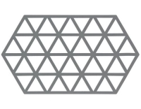 Zone Tischset Triangles dunkelgrau