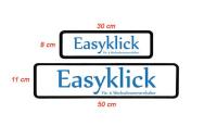 EASYKLICK Kennzeichenhalter Set