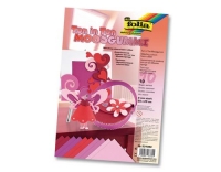 Folia Moosgummi-Set Ton in Ton rot