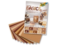 Folia Motivblock Basics braun