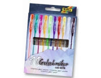 Folia Gelschreiber glitter