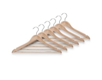 Zeller Present Kleiderbügel 6er Set nature