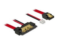 Delock SATA Kabel & 2Pin Strom, 30cm
