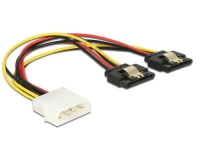 Molex Stecker - 2x SATA Stromadapter