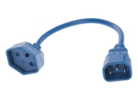 Verlängerungs-Netzkabel 0.3 m C14 / T13