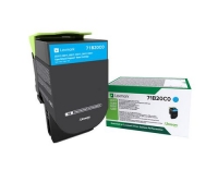 Toner Lexmark 71B20C0 cyan, 2300 Seiten