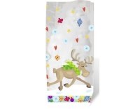 URSUS Weihnachtsbeutel Elche 19 cm