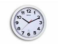 MAUL Wanduhr MAULstep 30RC weiss