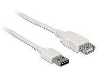 USB2.0-Verlängerungskabel Easy, 3m, weiss