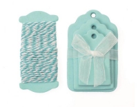 Glorex Papier-Anhänger mit Kordel