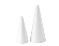 Glorex Styropor Kegel 20 cm