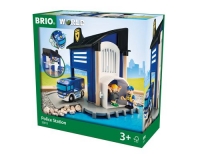 BRIO Polizeistation mit Einsatzfahrzeug