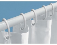 Kleine Wolke Duschvorhang Haken Weiss