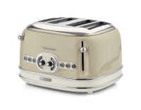 Ariete Toaster Vintage mit 4 Schlitze creme