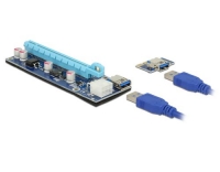 Delock PCI-Express Riserkarte, x1 zu x16