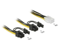 6Pin auf 2x 8Pin oder 2x 6Pin Stromadapter