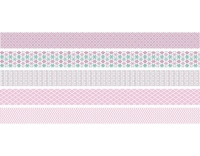 Heyda Washi Tape Pastell mini rosa