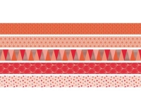 Heyda Washi Tape Triangle koralle