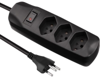 FURBER.power Steckerleiste 3xT13, schwarz